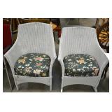 Wicker chairs