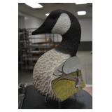 Artist painted Canadian Goose bust