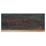 Listed artist C Myron Clark 'Capri' 