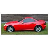 2001 MERCEDES BENZ SLK 230 SUPERCHARGED