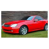 2001 MERCEDES BENZ SLK 230 SUPERCHARGED
