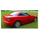 2001 MERCEDES BENZ SLK 230 SUPERCHARGED