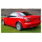 2001 MERCEDES BENZ SLK 230 SUPERCHARGED