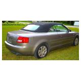 2003 AUDI A4 CONVERTIBLE 3.0L V6