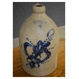 SATTERLEE & MORY FREEHAND STONEWARE #4