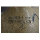 SATTERLEE & MORY FREEHAND STONEWARE 