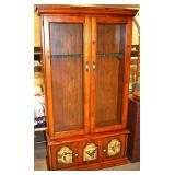 10 gun glass door gun cabinet