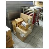 Group of plastic dishes.