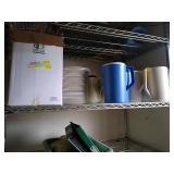 Contents on shelf.  Not shelf.