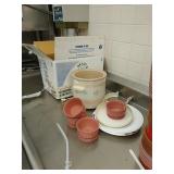 Group of kitchen items.