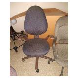 Group of 2 office chairs.