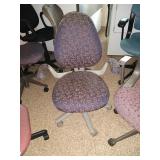 Group of 2 office chairs.