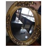 Beautiful oval mirror Approximately 19in