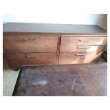 Nice 5 drawer desk.  
Approximately 5ft. length