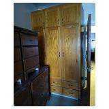 Nice 6 door, 6 drawer  wardrobe cabinet