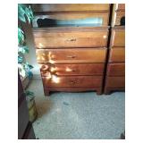 Very nice 4 drawer dresser.  Approximate size