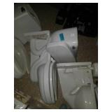 Wall mount toilet and sink combo