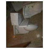 Wall mount toilet and sink combo