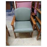 Large group of good quality vinyl chairs.  11