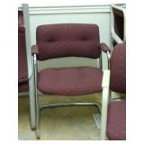 Group of 10 nice, sturdy chairs.