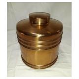 Brass Rumidor Marked East Orange, New Jersey ,