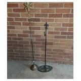 Group of 2 Christmas Wreath hangers , Outside