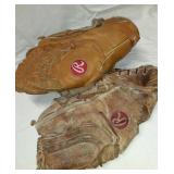 2 Rawlings Baseball & oversize Softball Glove
