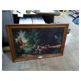 Beautiful painting, framed and signed.