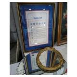 Wall deco group . Picture size is about 16x23.