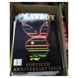 Stack of 11 Playboy magazines 1994