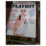 Stack of 12 Playboy magazines 1981
