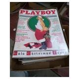 Stack of 12 Playboy magazines 1982