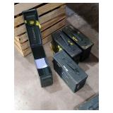 Modern Ammo boxes x 4
