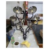 Large, very unique,  All copper chandelier