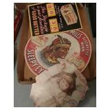 Set of 3 advertising pieces * look to be