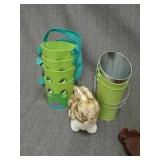 Group normal size plush Bunny & baskets * 4 soft