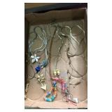 Flat of assorted jewelry