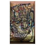 Flat of assorted jewelry