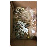 Flat of assorted jewelry