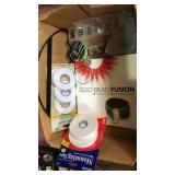 Crafty flat. Book about beads, jewelry hanger,