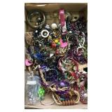 Flat of assorted jewelry