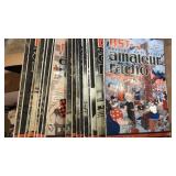 Flat of QST magazines assorted 1949-1952