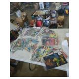 Large group of comics