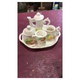 Miniature tea set