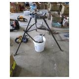 Ridgid  threader with accesories