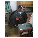 Magnum air hose winder and hise