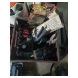 Group with welding rod, misc tools. And other man