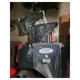 Group of mud flaps for van