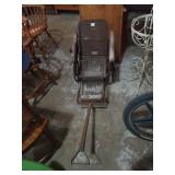 Antique Lloyd Wicker pull behind cart
