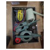 Group of watering can, gas can. And bonus